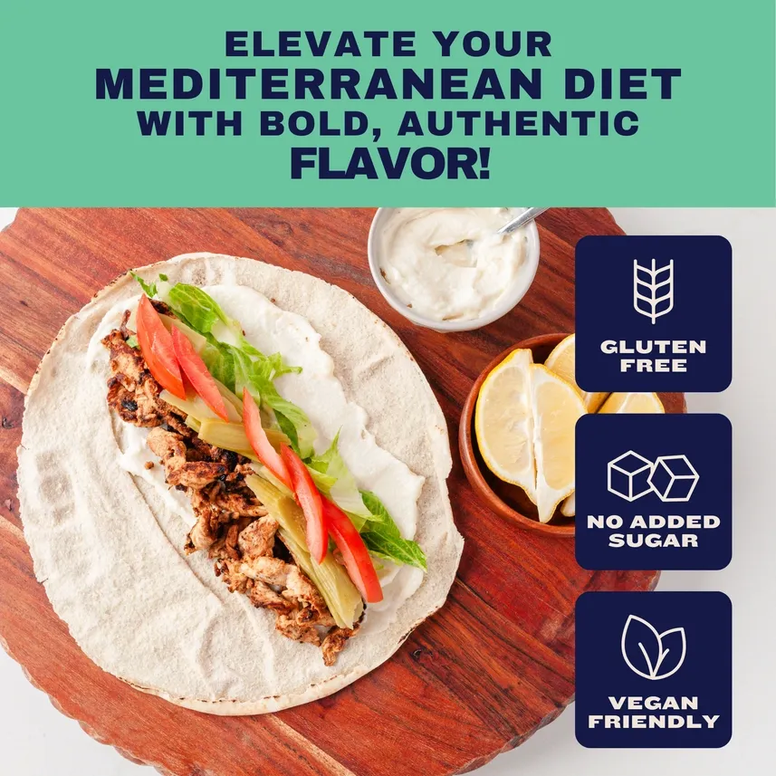 Garlic Shawarma Marinade, Made with Avocado Oil
