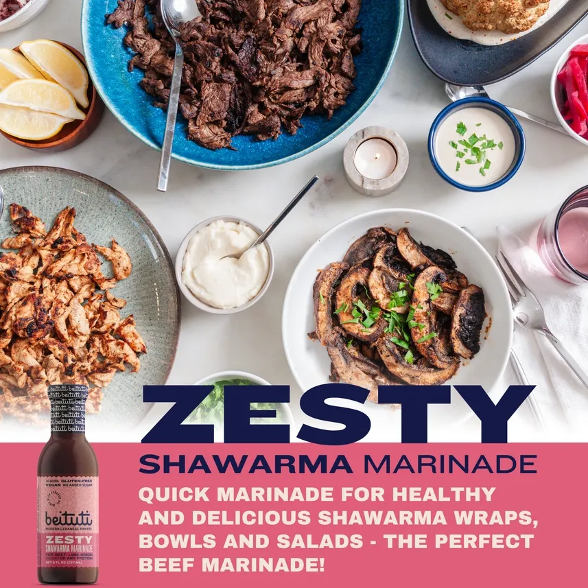 Zesty Shawarma Marinade, Made with Avocado Oil