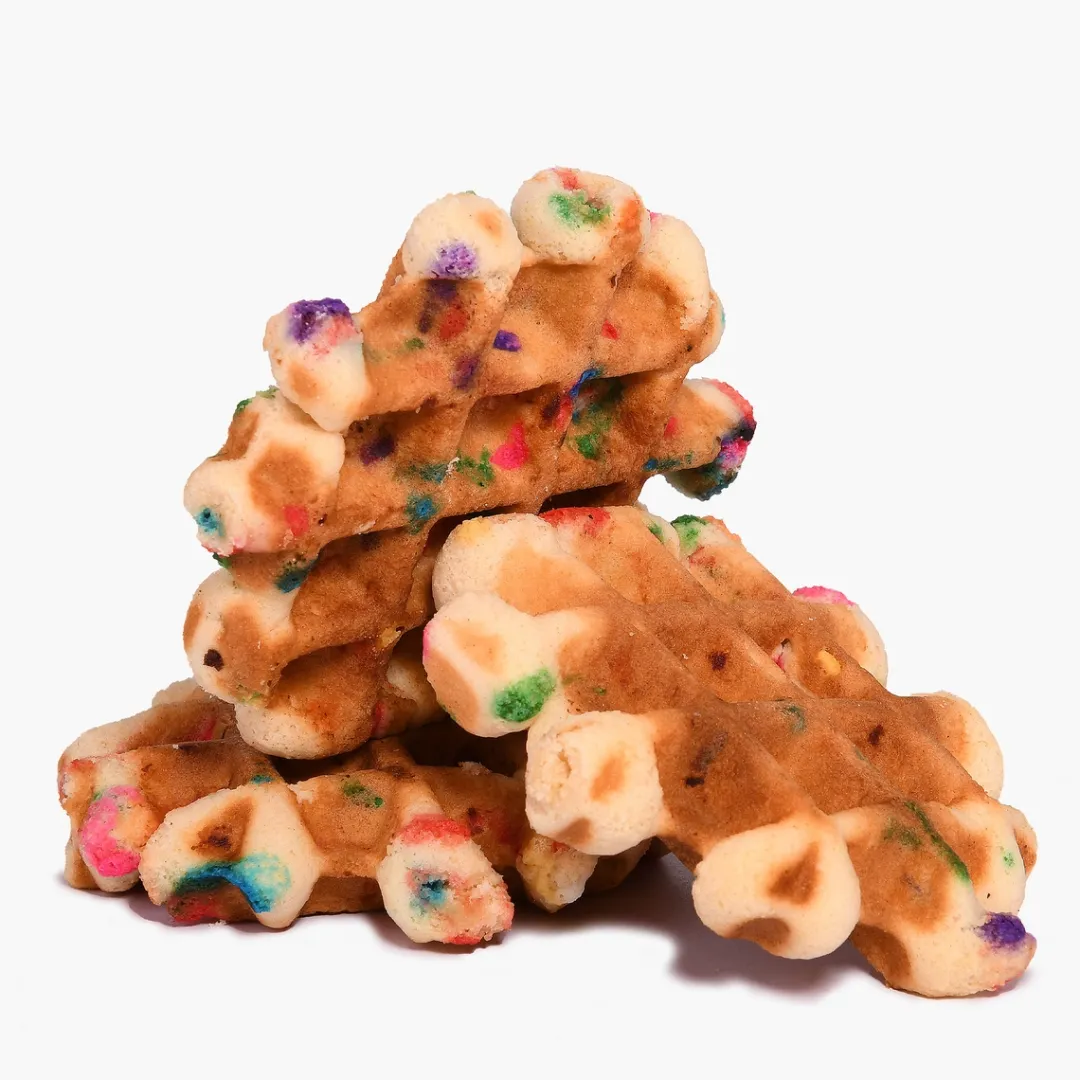 Belgian Waffle – Crunchy Birthday (Medium)