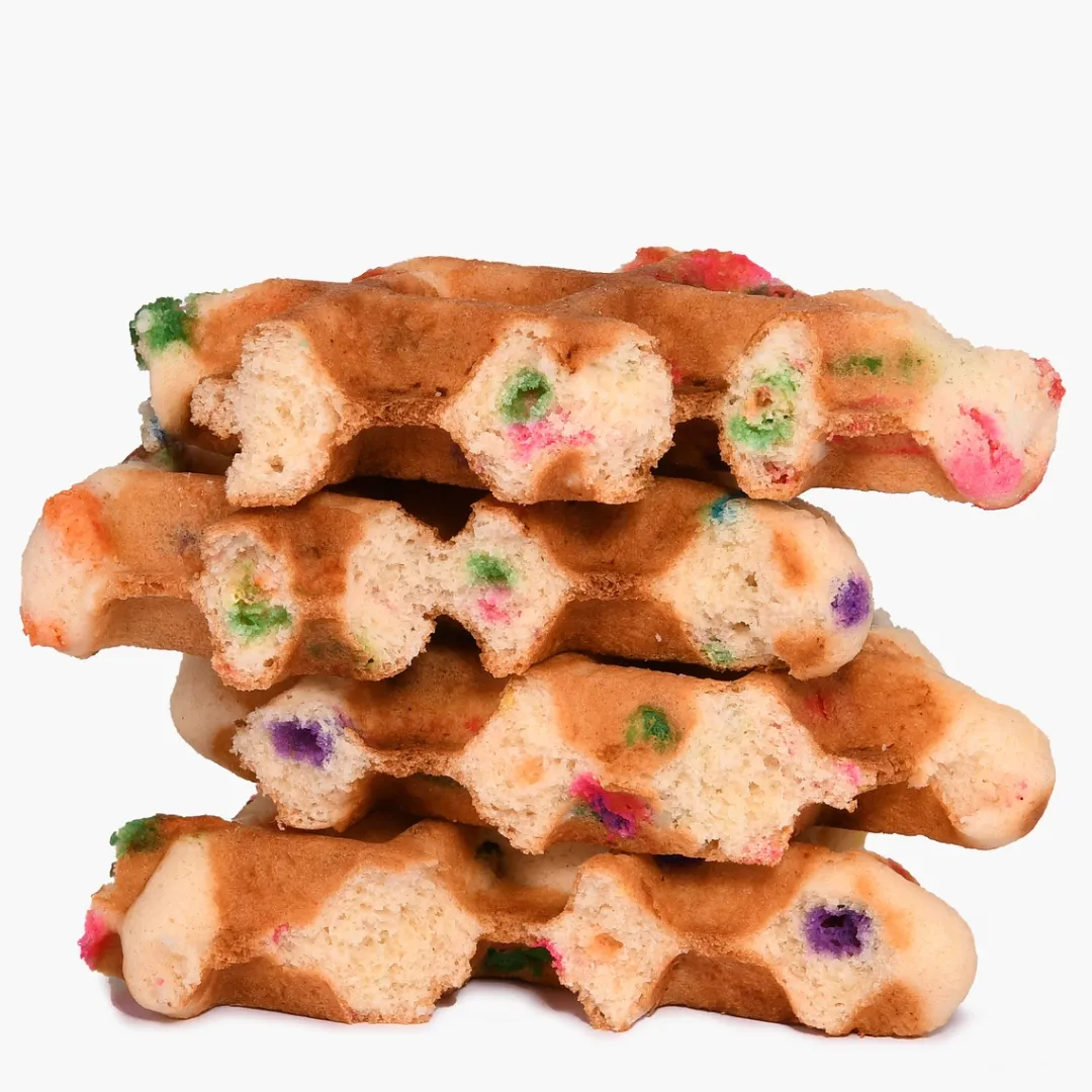 Belgian Waffle – Crunchy Birthday (Medium)
