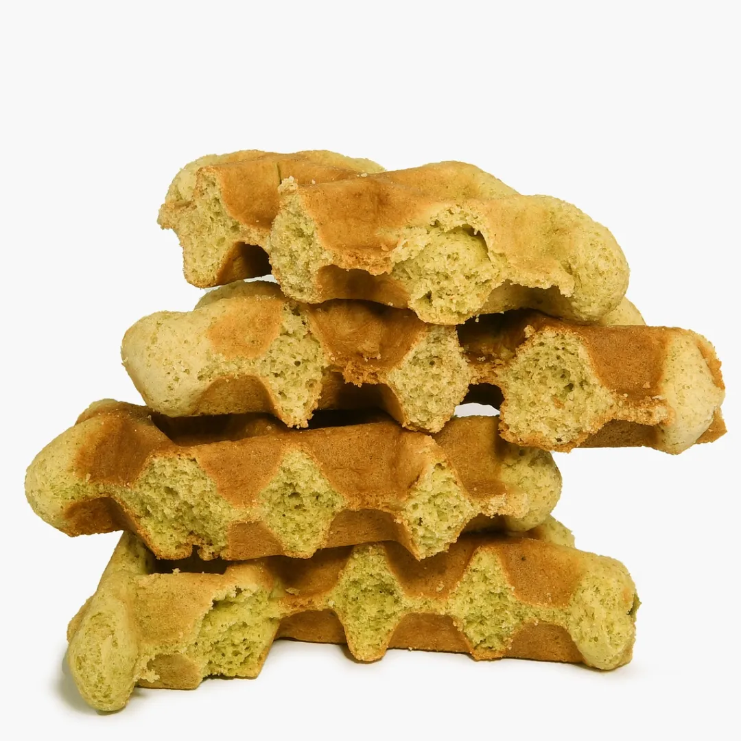 Belgian Waffle – Matcha (Medium)