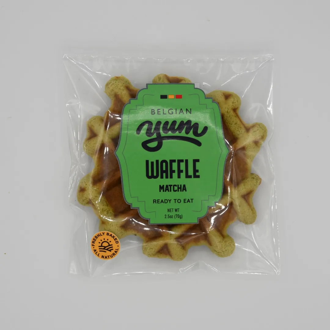 Belgian Waffle – Matcha (Medium)