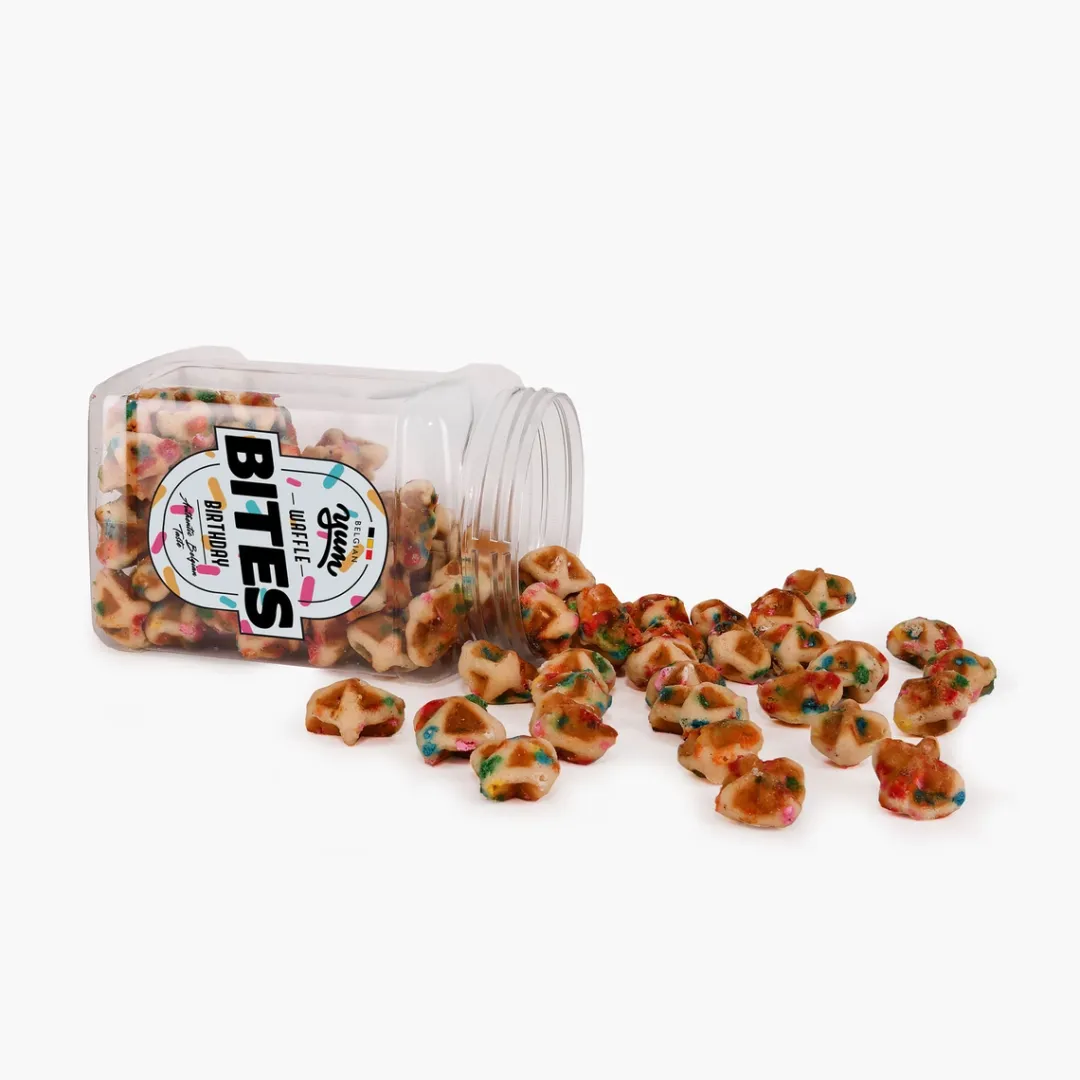 Belgian Waffle Bites 25oz – Birthday