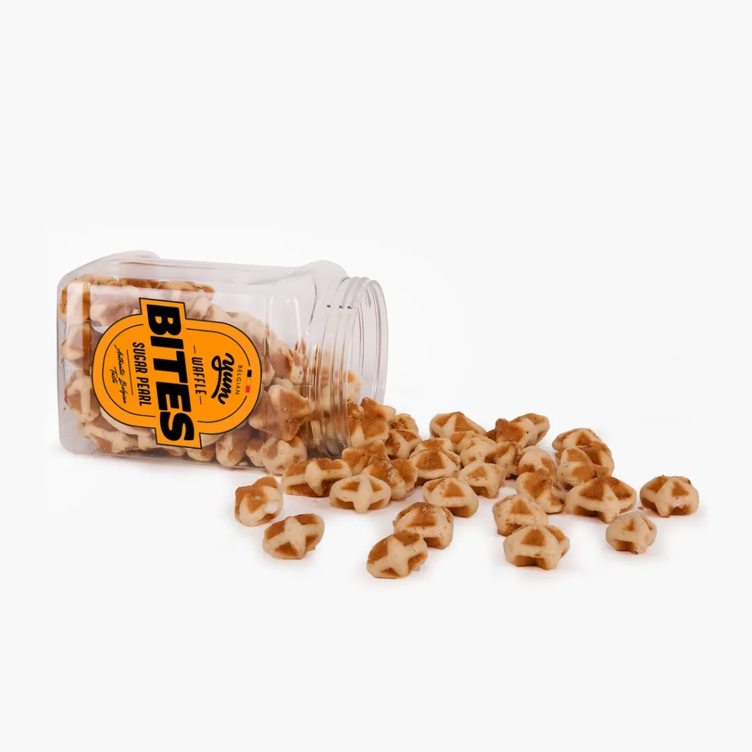 Belgian Waffle Bites 25oz – Sugar Pearl