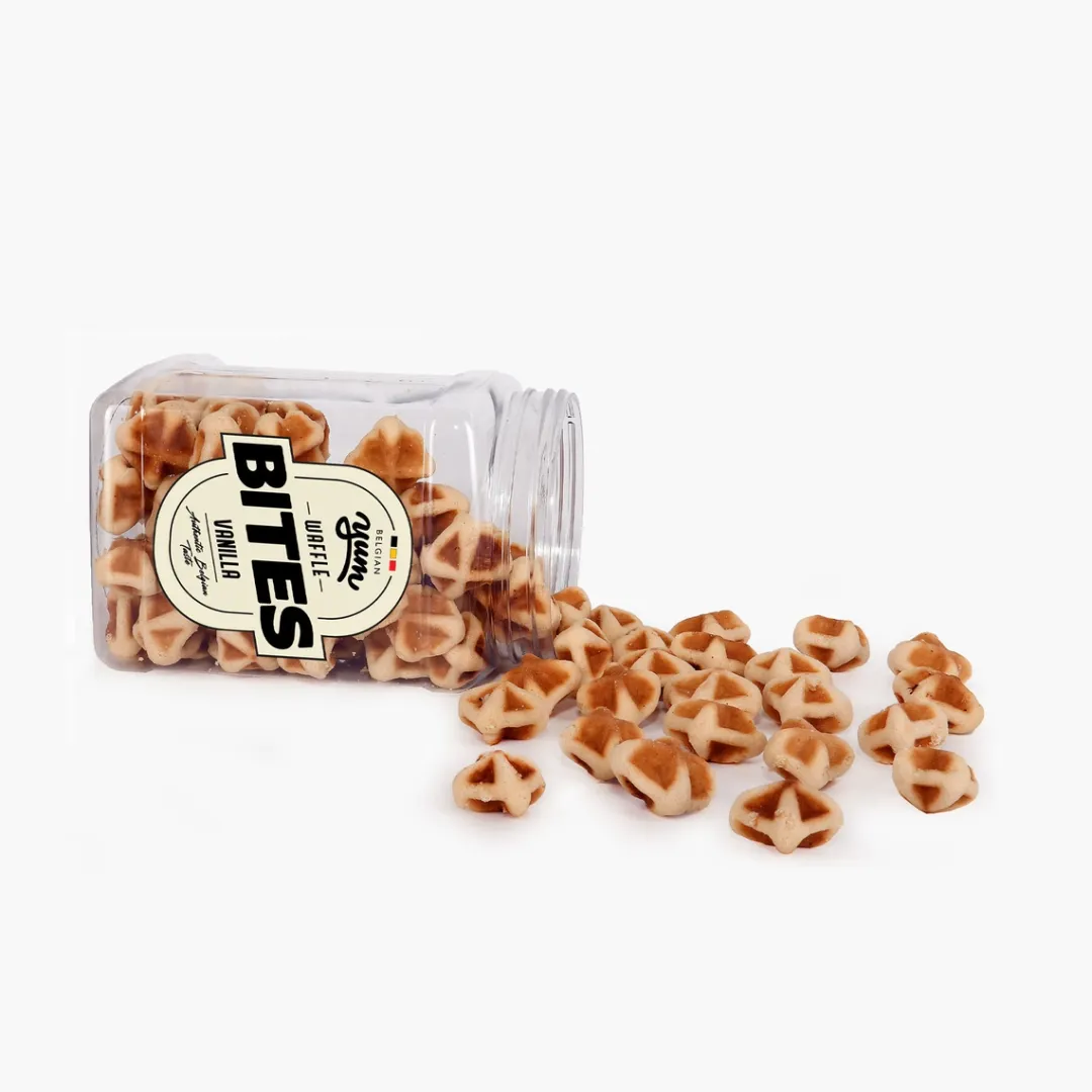 Belgian Waffle Bites 25oz – Vanilla
