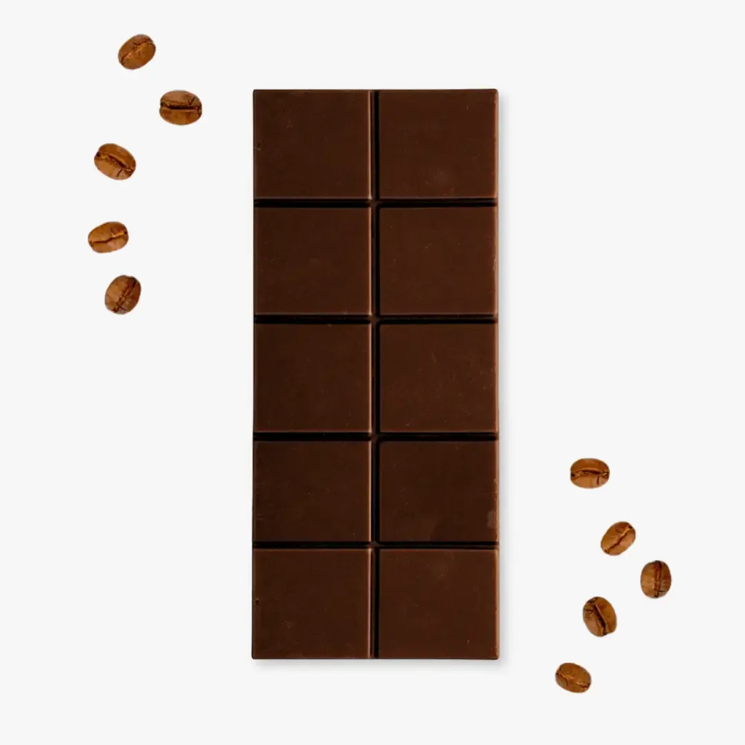 Salted Caramel Mocha Dark Chocolate Bar: Brain Power + Collagen Boost