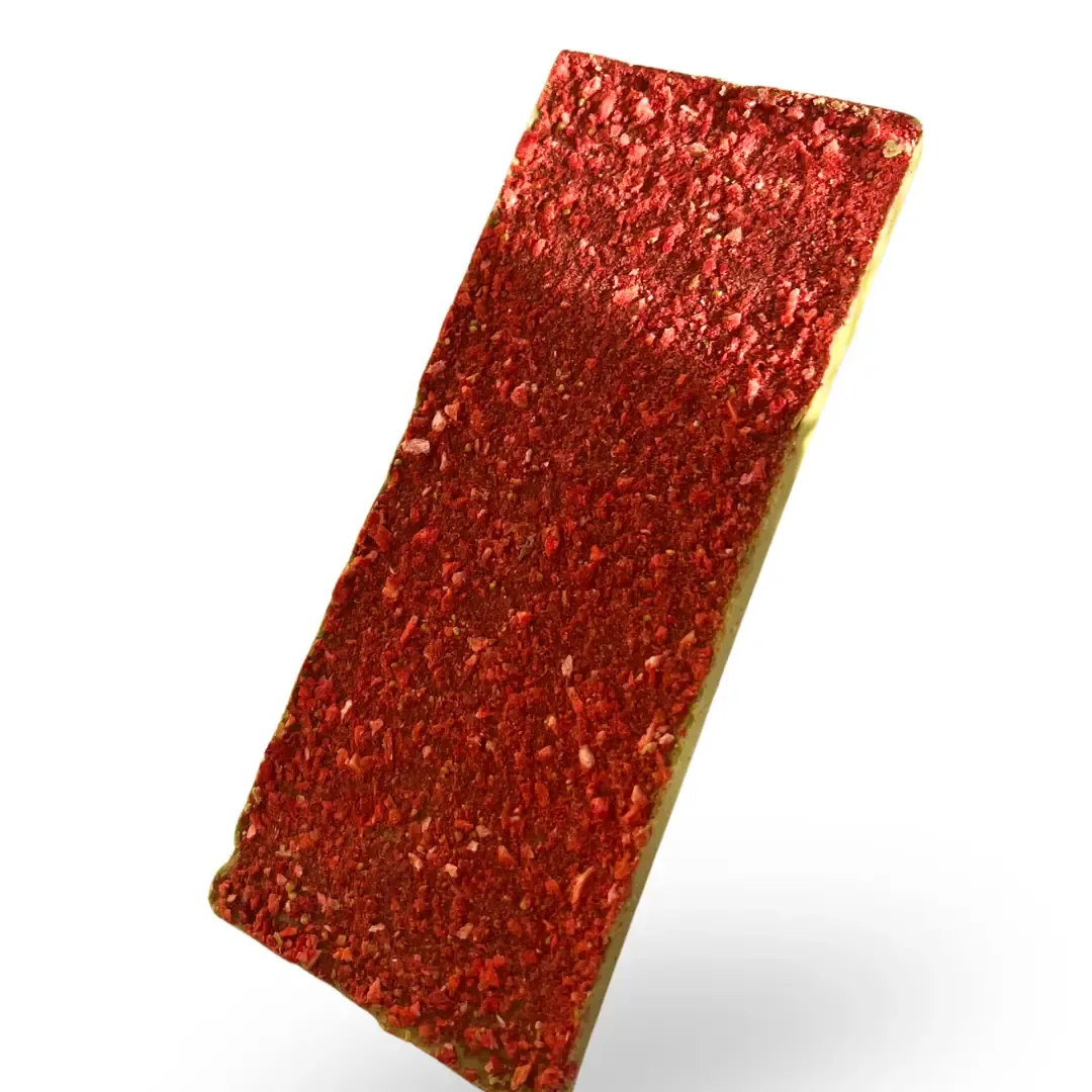 Strawberry Matcha Chocolate Bar: Less Stress + Better Focus