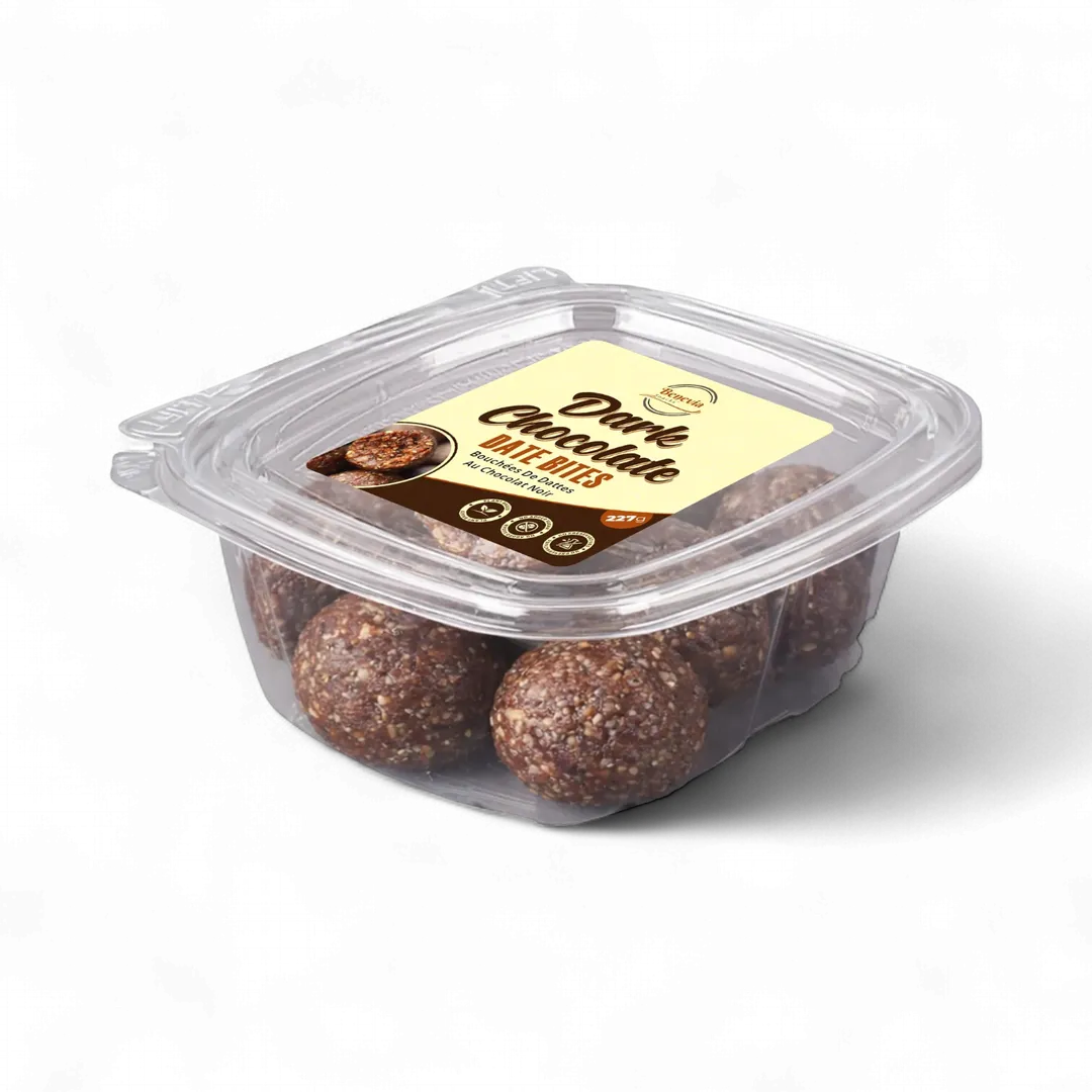 Dark Chocolate Date Bites