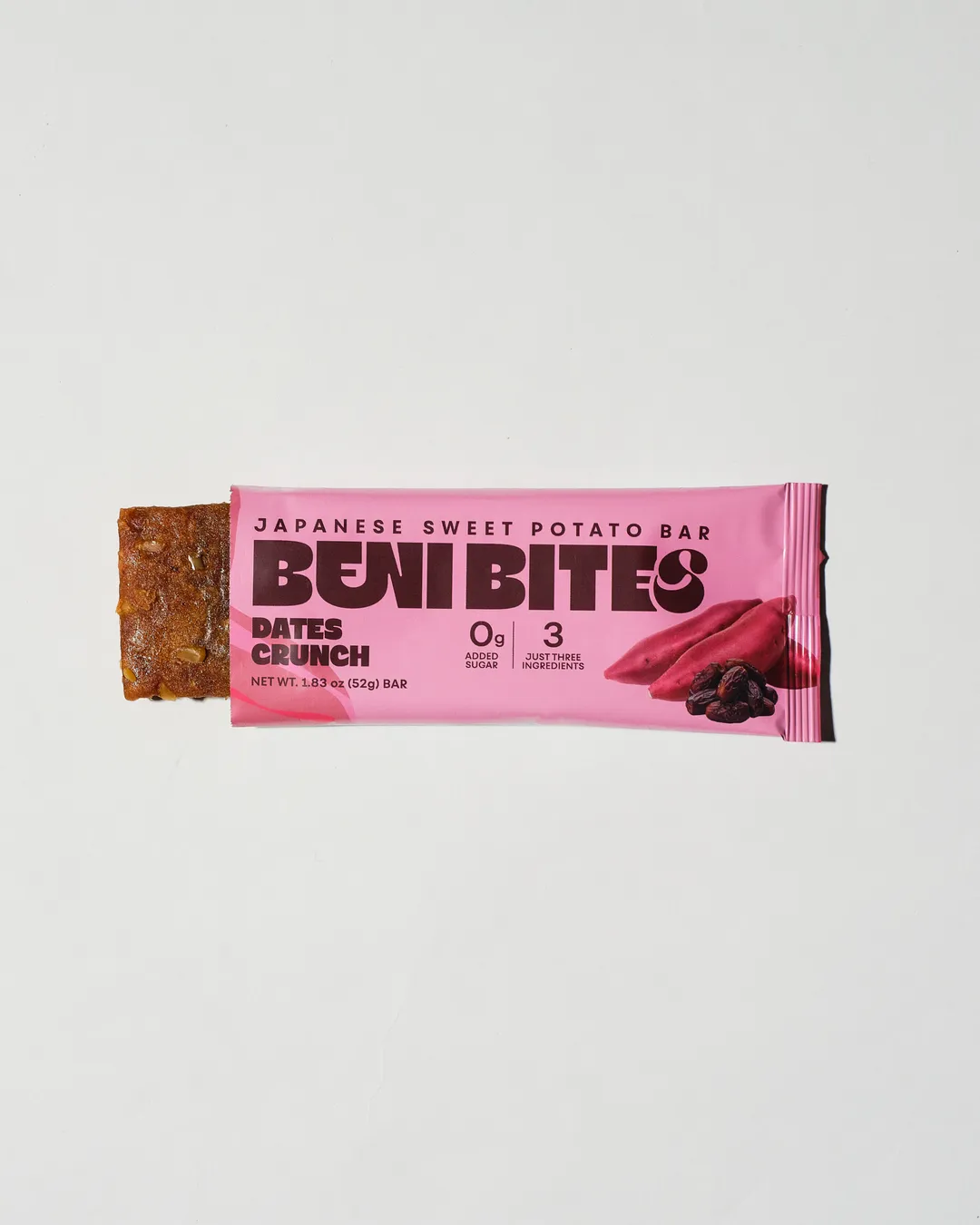 Benibites - Japanese Dried Sweet Potato Bar Dates Crunch