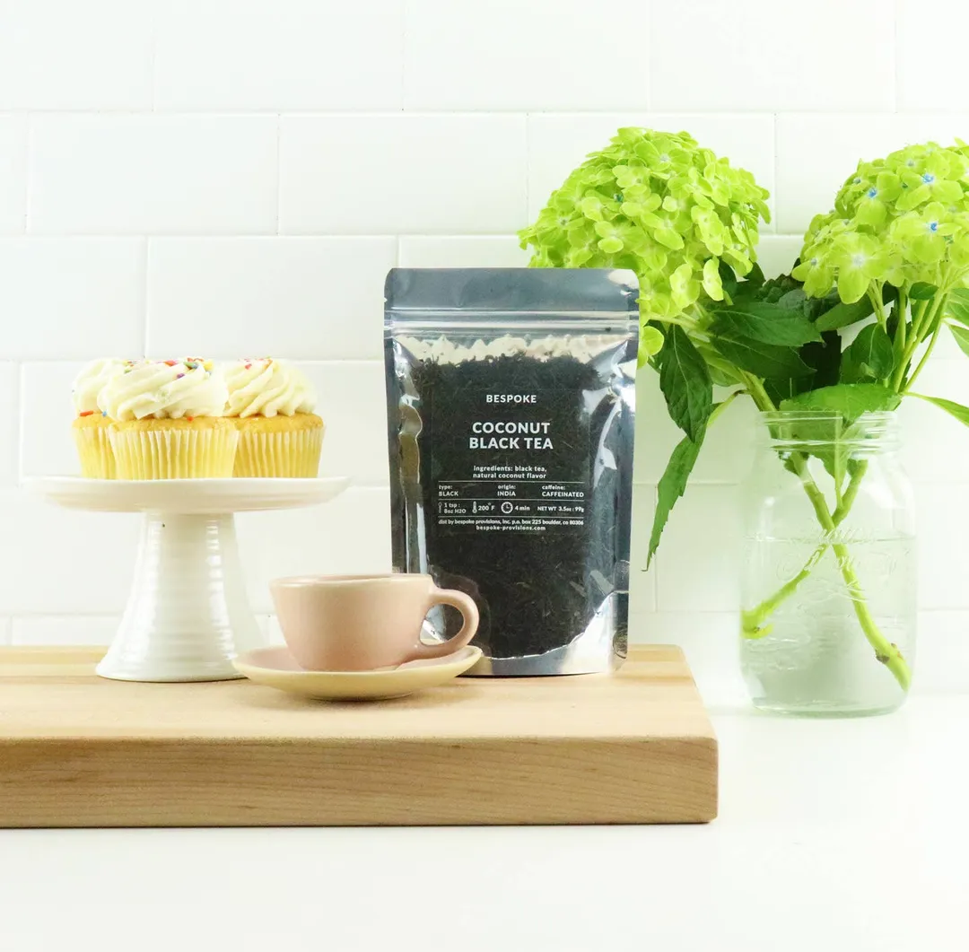 Coconut Black Tea - Premium Loose Leaf - 3.5 oz 