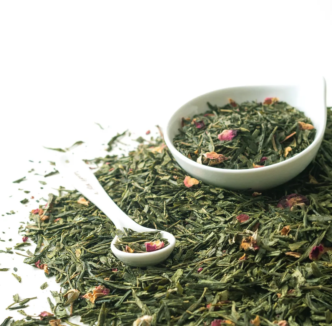 Pomegranate Green Tea - Premium Loose Leaf Tea - 3.5 oz 