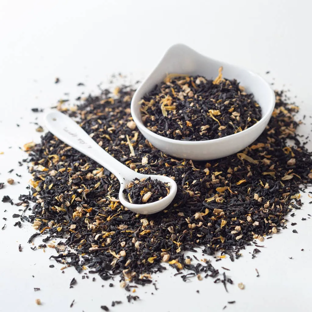 Summer Peach Black Tea - Organic Premium Loose Leaf  3.5 oz 