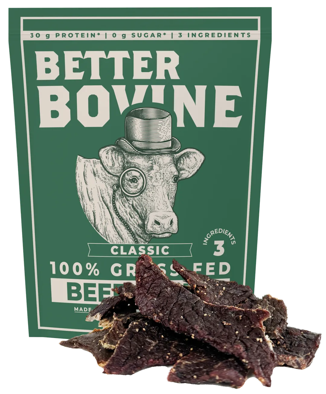100% Grassfed Beef Jerky