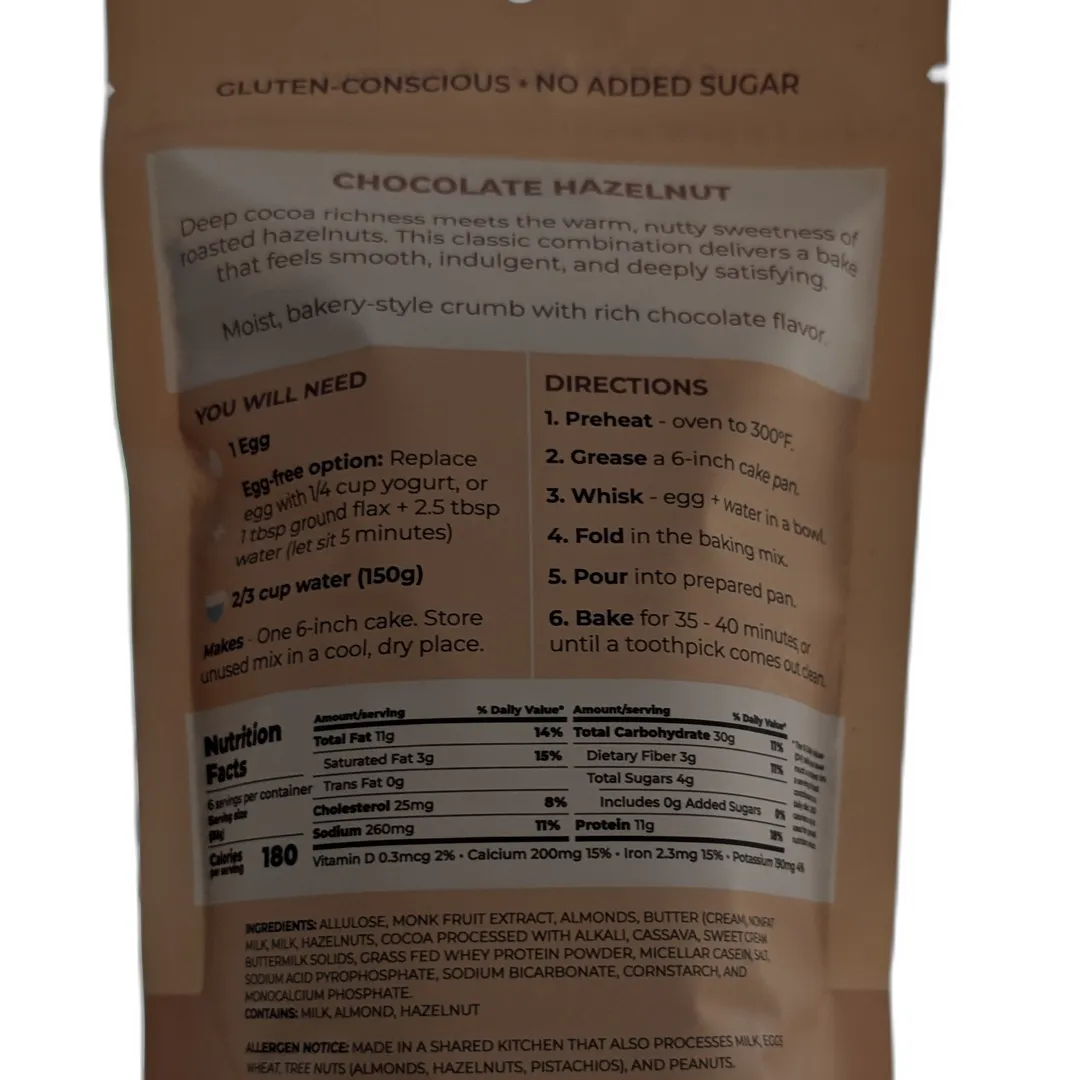 Chocolate Hazelnut Baking Mix