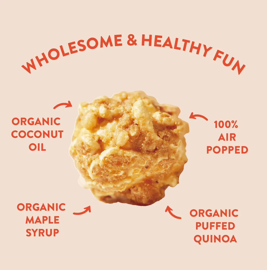QuinoWow! Organic Quinoa Popcorn - Salted Maple