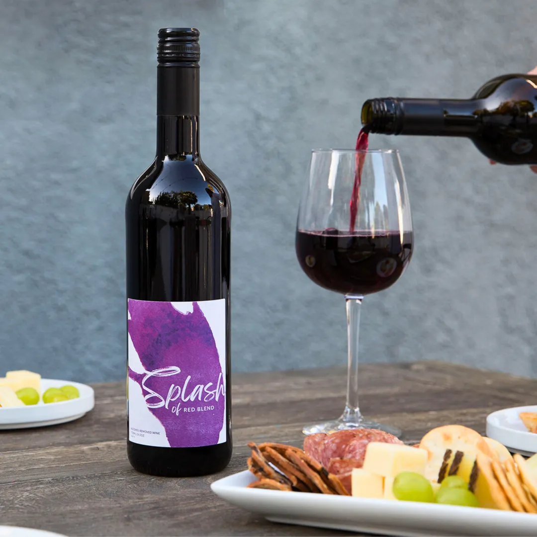 Splash Of Non-Alcoholic Red Blend