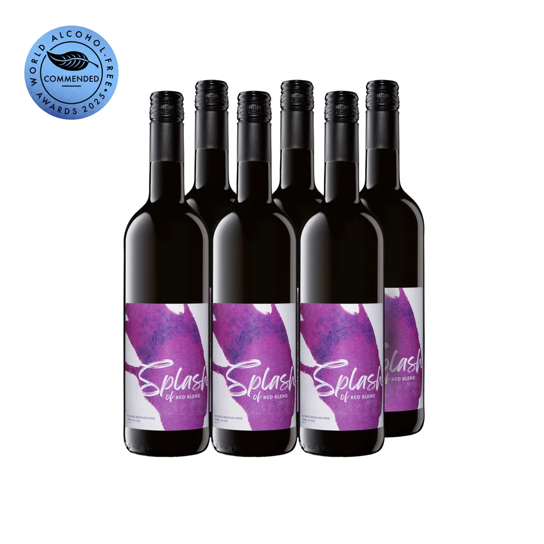 Splash Of Non-Alcoholic Red Blend