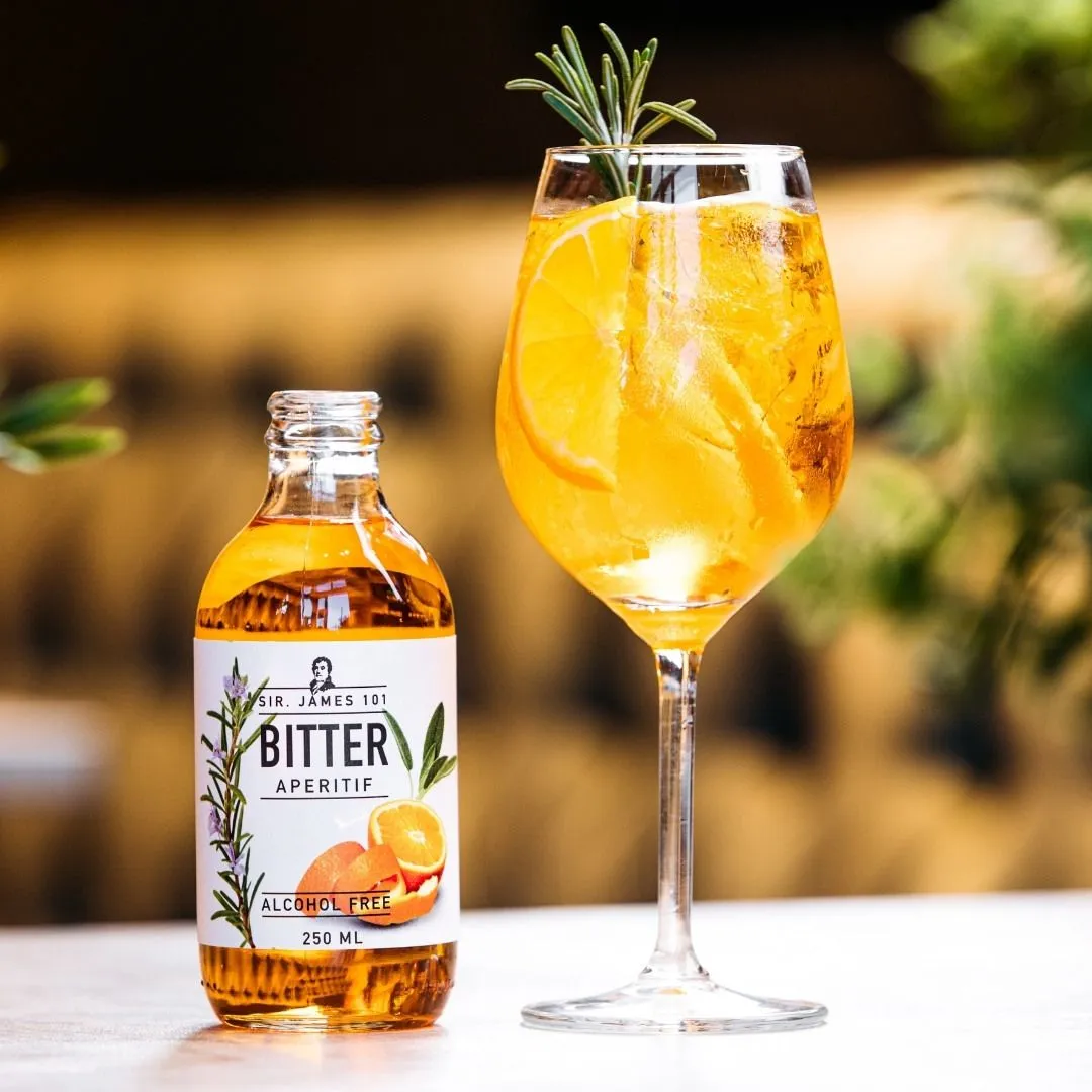 Sir. James 101 Alcohol-Free Bitter Aperitif Spritz
