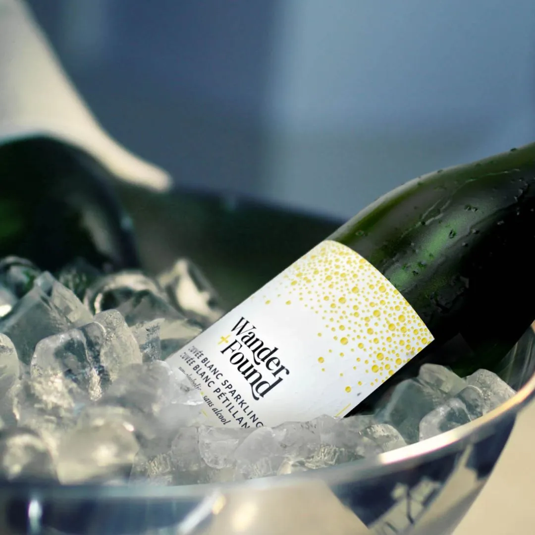 Wander + Found Non-Alcoholic Sparkling Cuvée Blanc