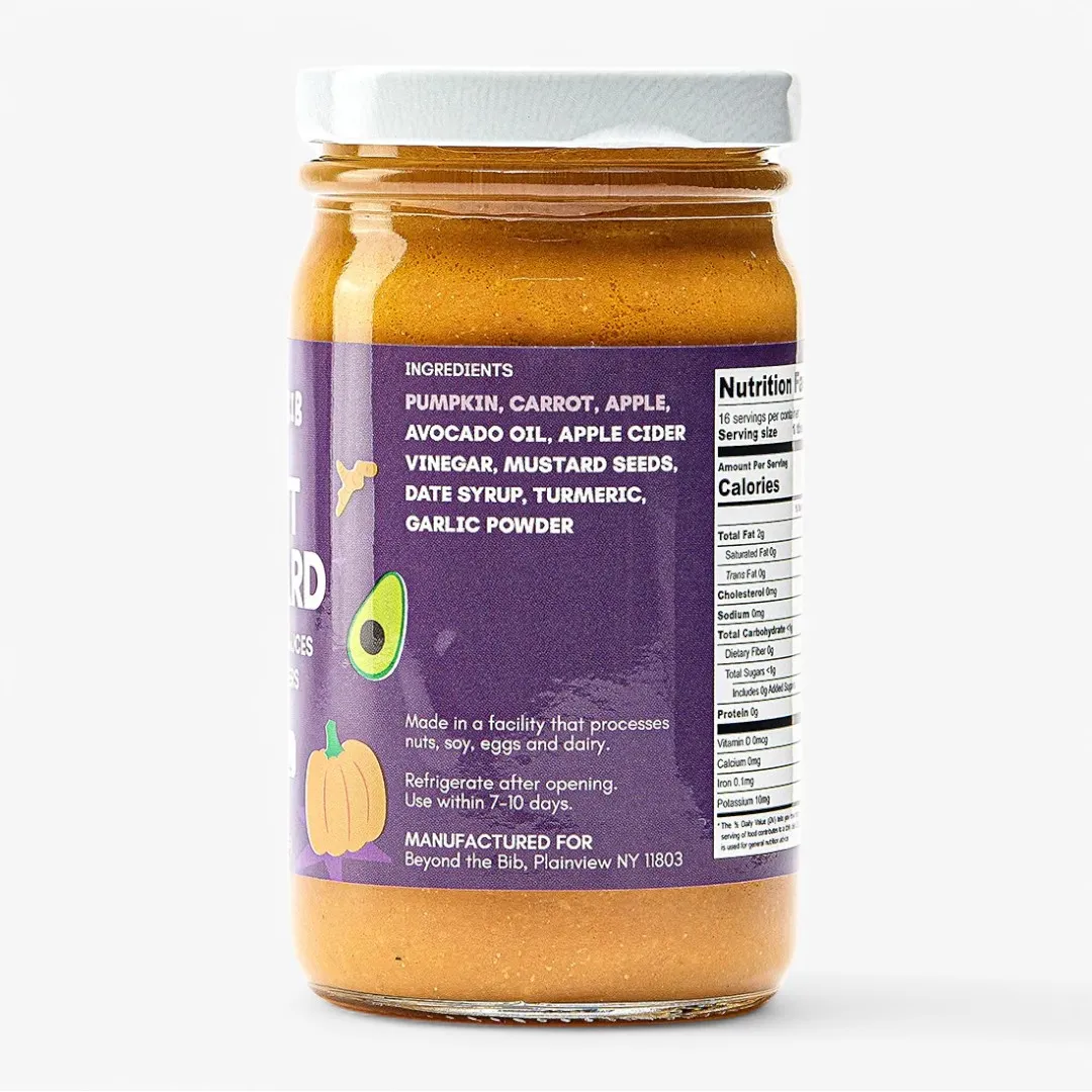 Beyond the Bib Kids Sweet Mustard