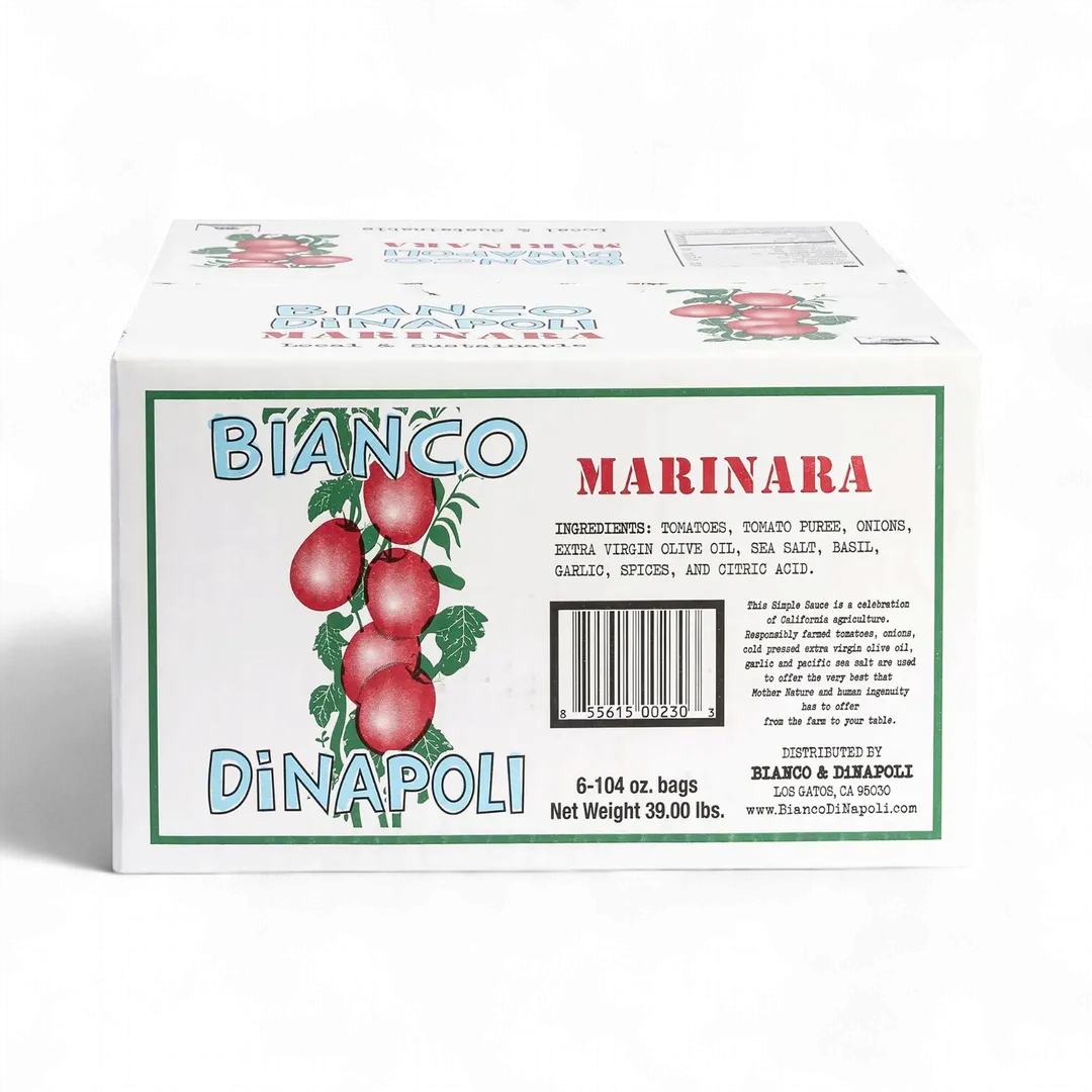 Bianco DiNapoli Marinara Sauce 624 ounces (6/104oz)