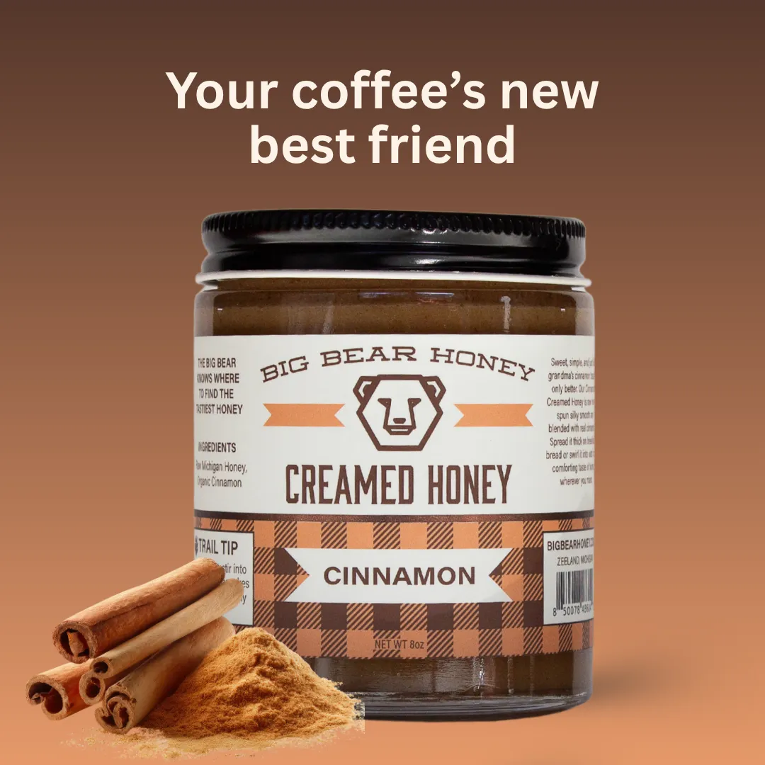 Cinnamon Creamed Honey - 8oz