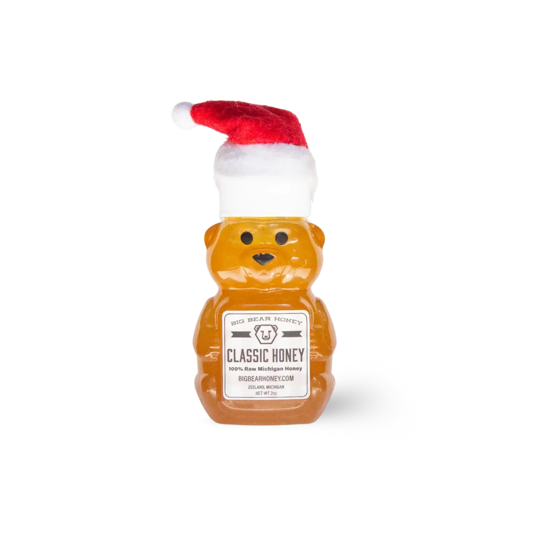Holiday Santa Honey Bear - 2 oz