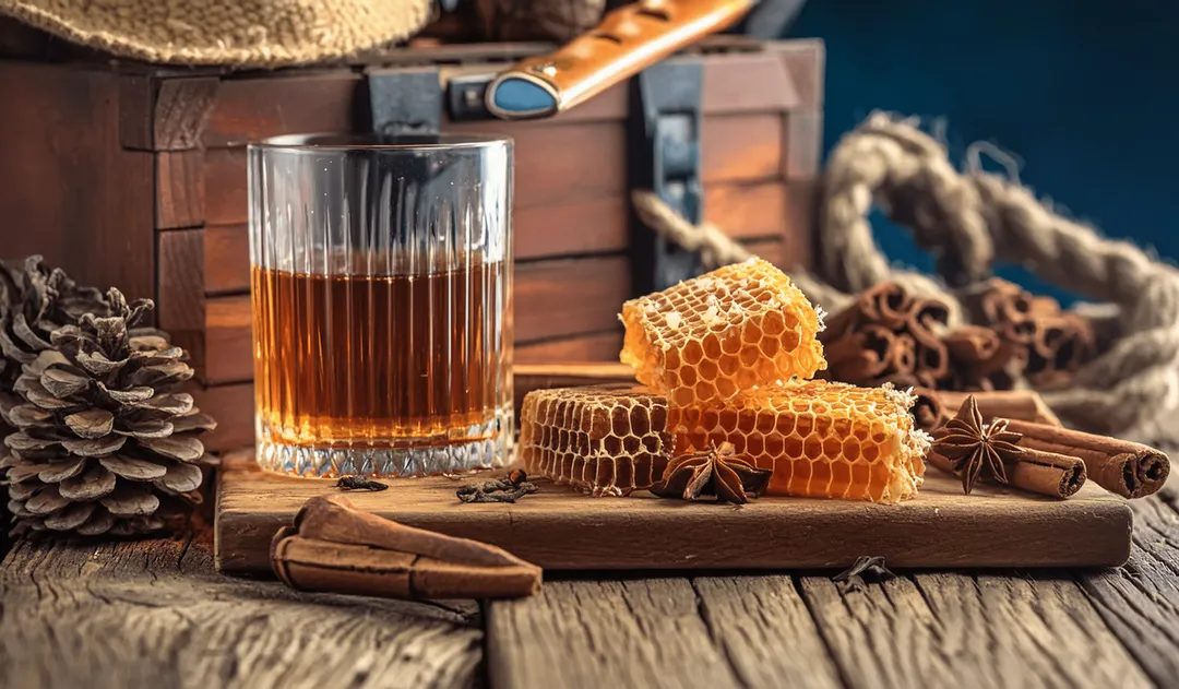 Rum Infused Honey