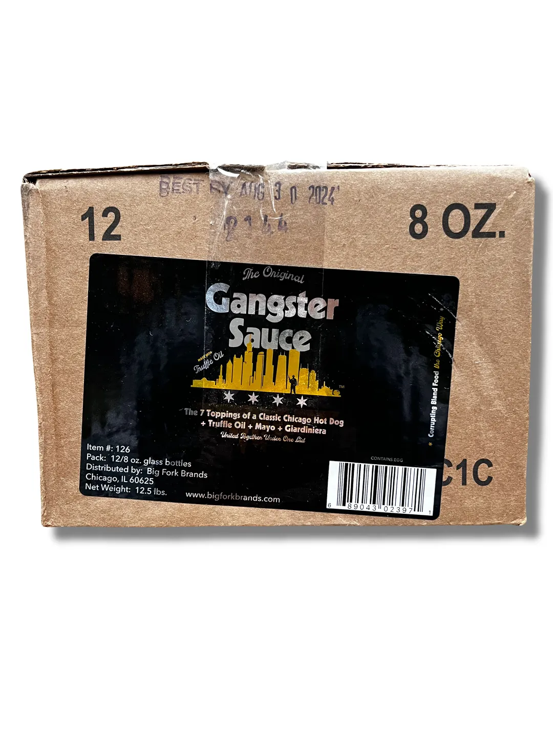 Gangster Sauce - 12 X 8 oz. Bottles