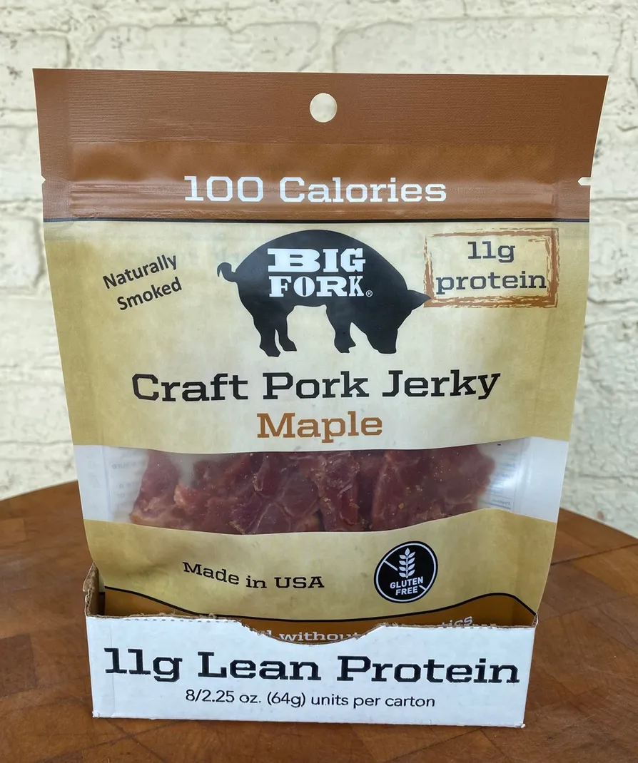 Craft Pork Jerky - Maple - 8 X 2.25 oz. Bags