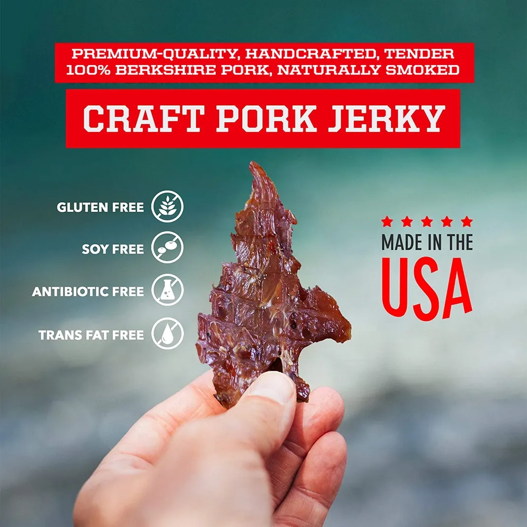 Craft Pork Jerky - Original - 8 X 2.25 oz. Bags