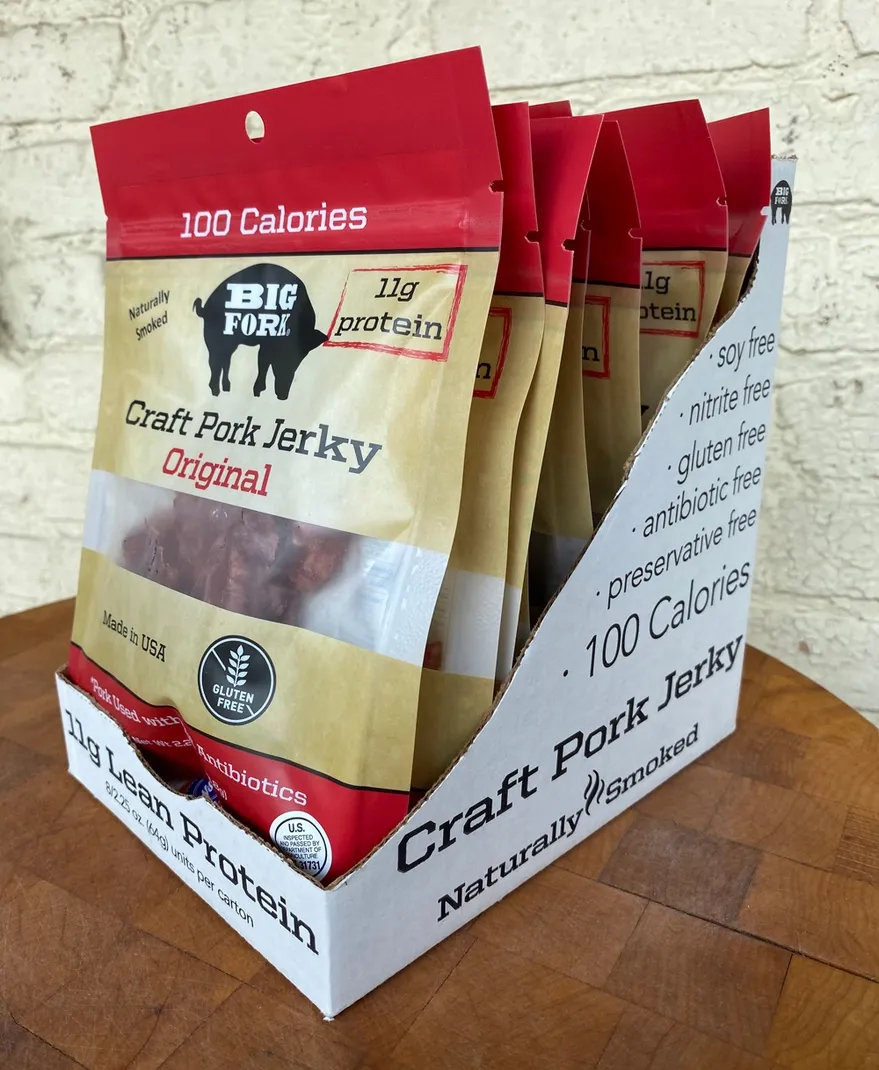 Craft Pork Jerky - Original - 8 X 2.25 oz. Bags