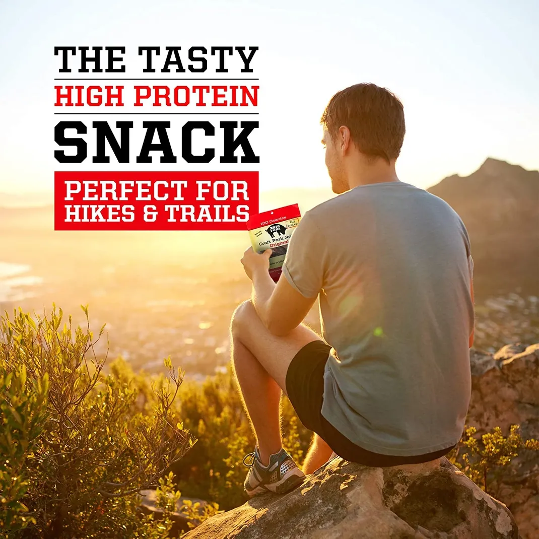 Craft Pork Jerky - Original - 8 X 2.25 oz. Bags