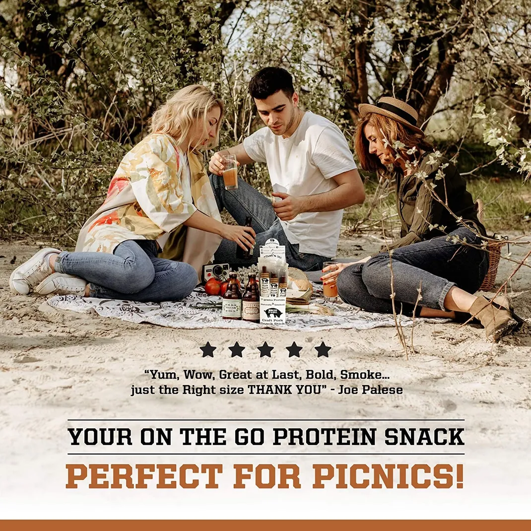 Craft Pork Snack Stick - Maple & Pepper - 80 Sticks