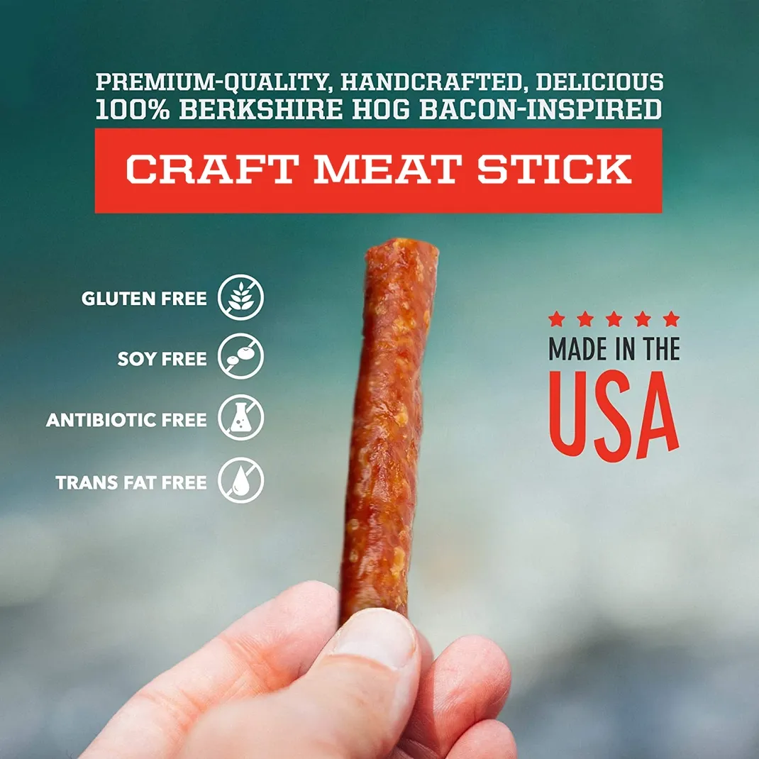 Craft Pork Snack Stick - Original - 20 Sticks