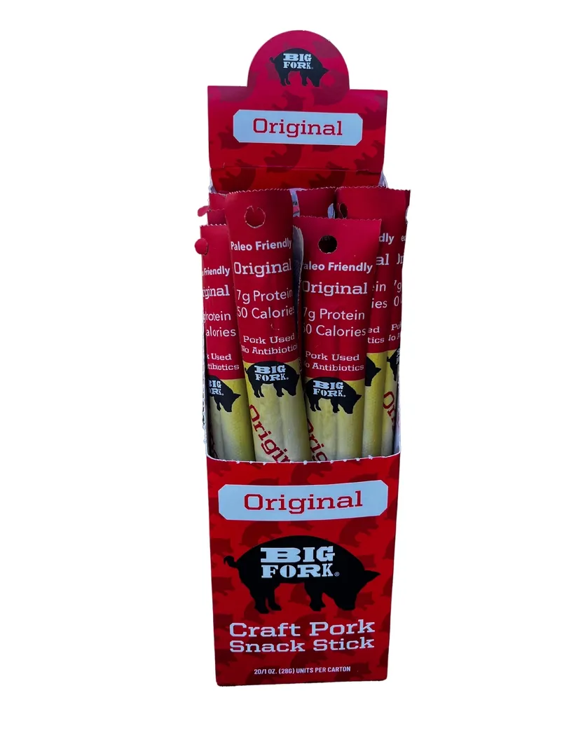 Craft Pork Snack Stick - Original - 80 Sticks