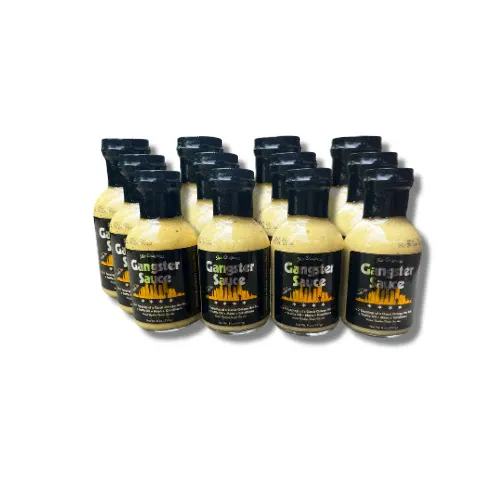 Gangster Sauce - 12 X 8 oz. Bottles