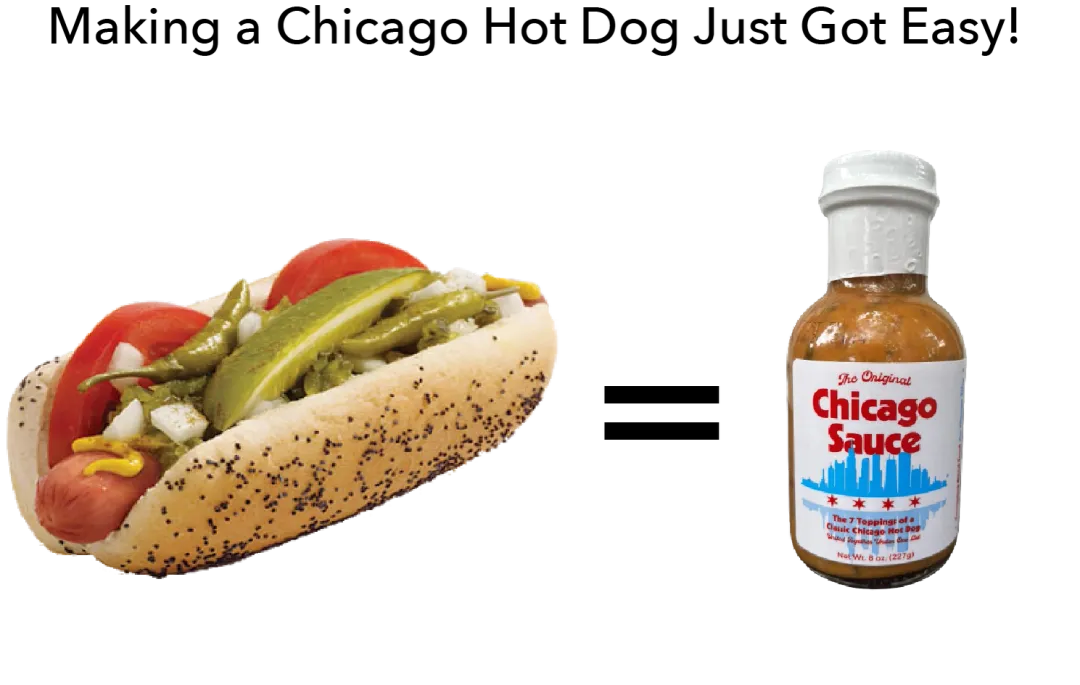 The Original Chicago Sauce - 12 X 8 oz. Bottles