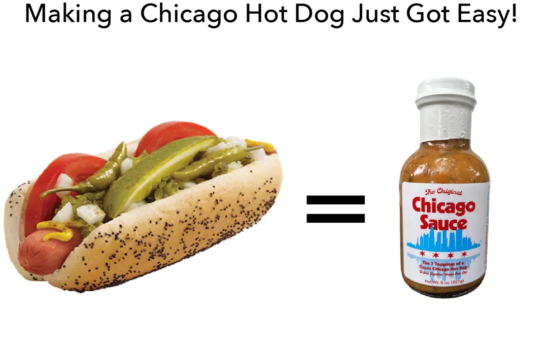 Chicago Sauce - Retail Pack - 12 x 8 oz. bottles