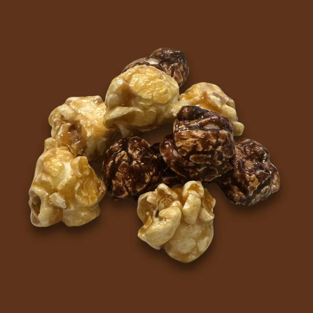 Bigfoot Poop Chocolate and Caramel Gourmet Popcorn