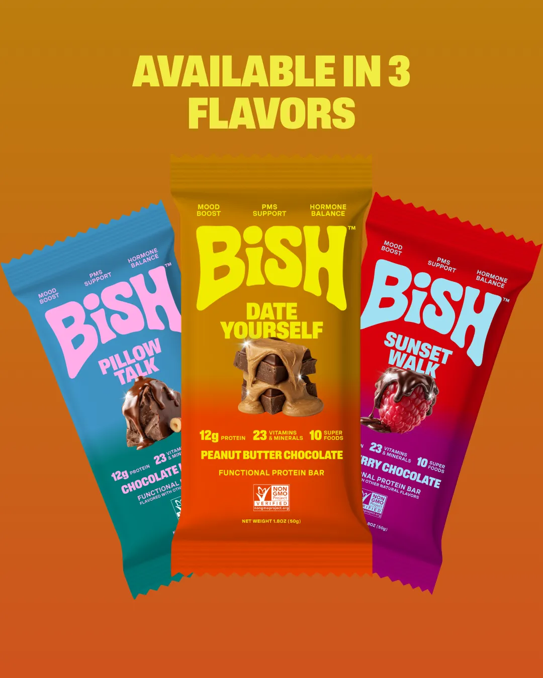 Hormone & Menstrual health Protein Bar- Peanut Butter Chocolate (28 Total Bars) 