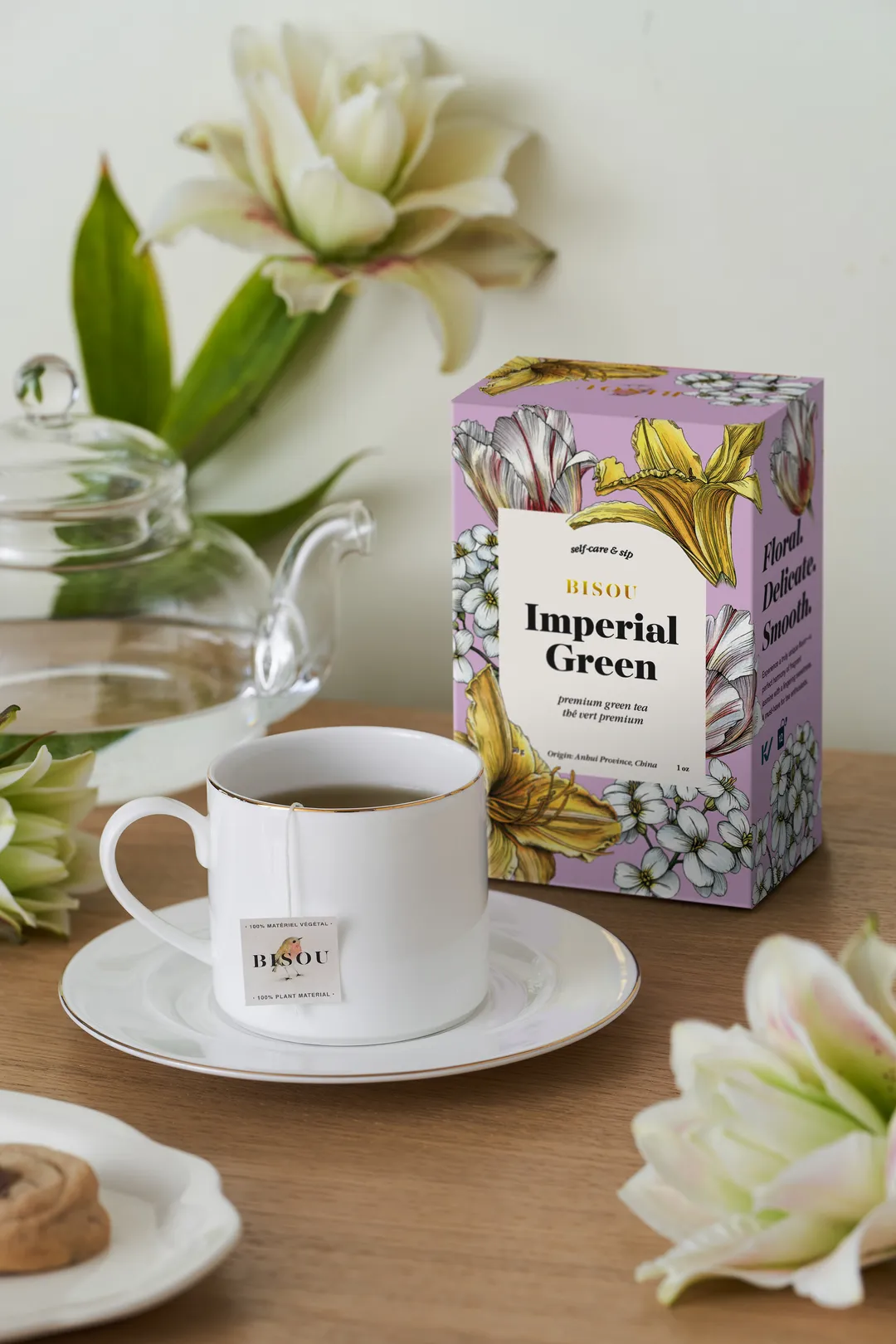 Organic Imperial Green - Green tea, 12 sachets