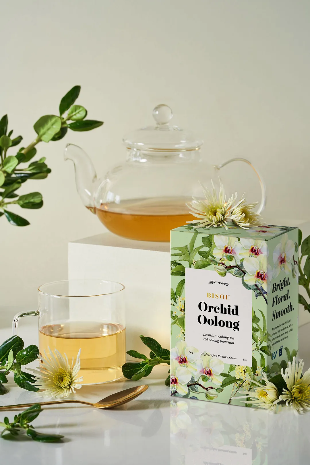 Orchid Oolong tea, 12 sachets
