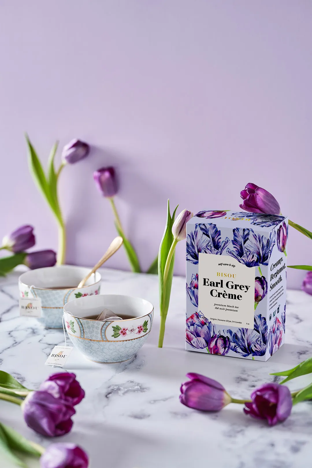 Organic Earl Grey Crème - Black tea, 12 sachets
