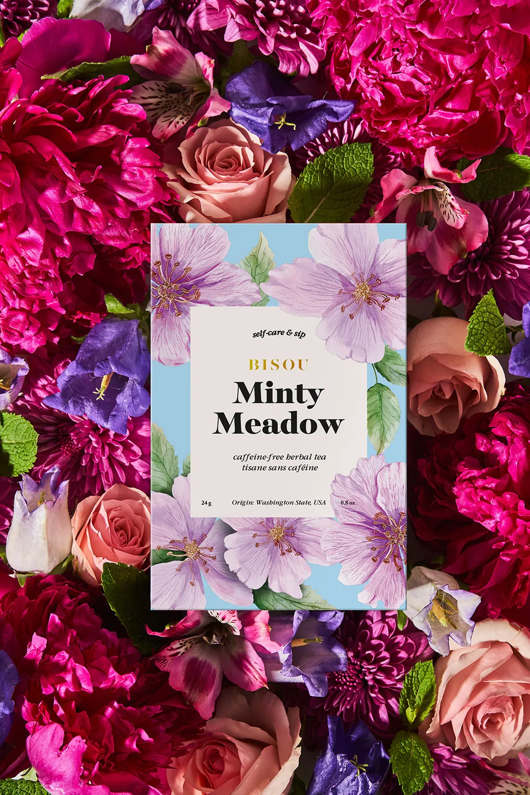 Organic Minty Meadow - Herbal tea, 12 sachets
