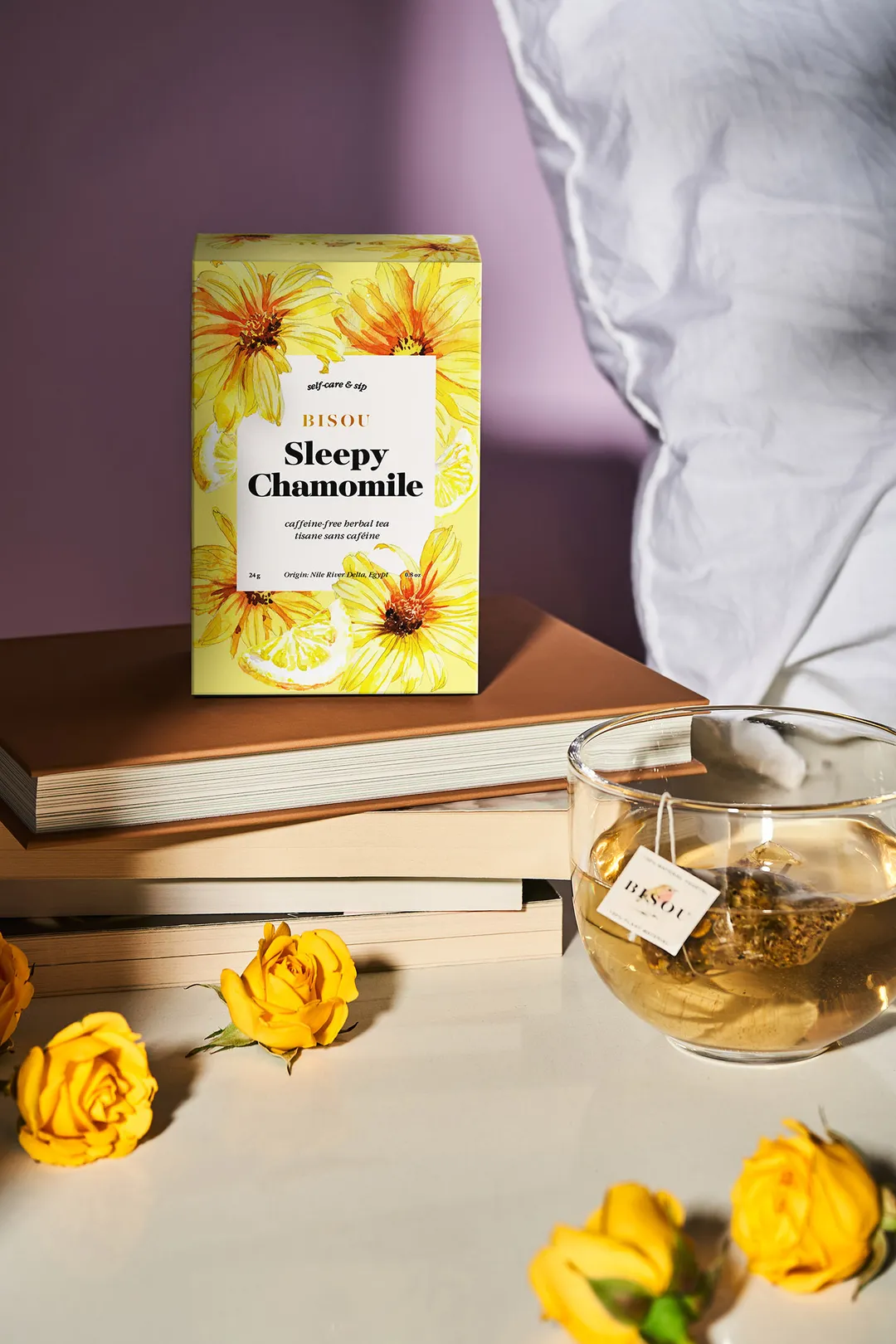 Organic Sleepy Chamomile - Herbal tea, 12 sachets