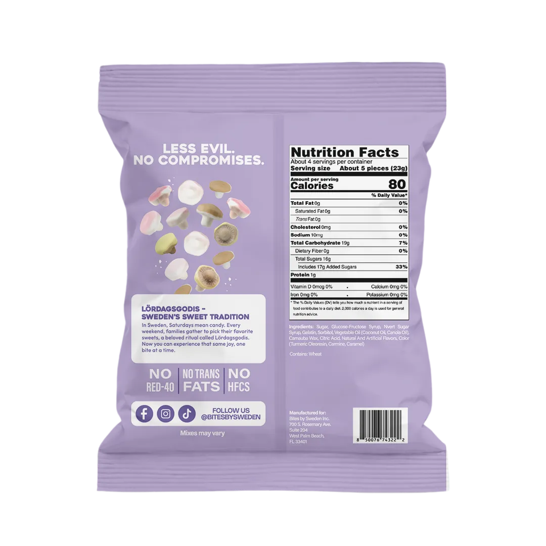 Swedish Candy Mushroom Cloud Mix