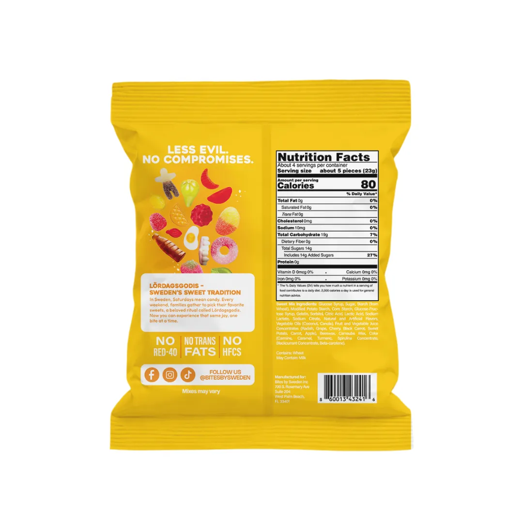 Swedish Candy Sweet Mix 