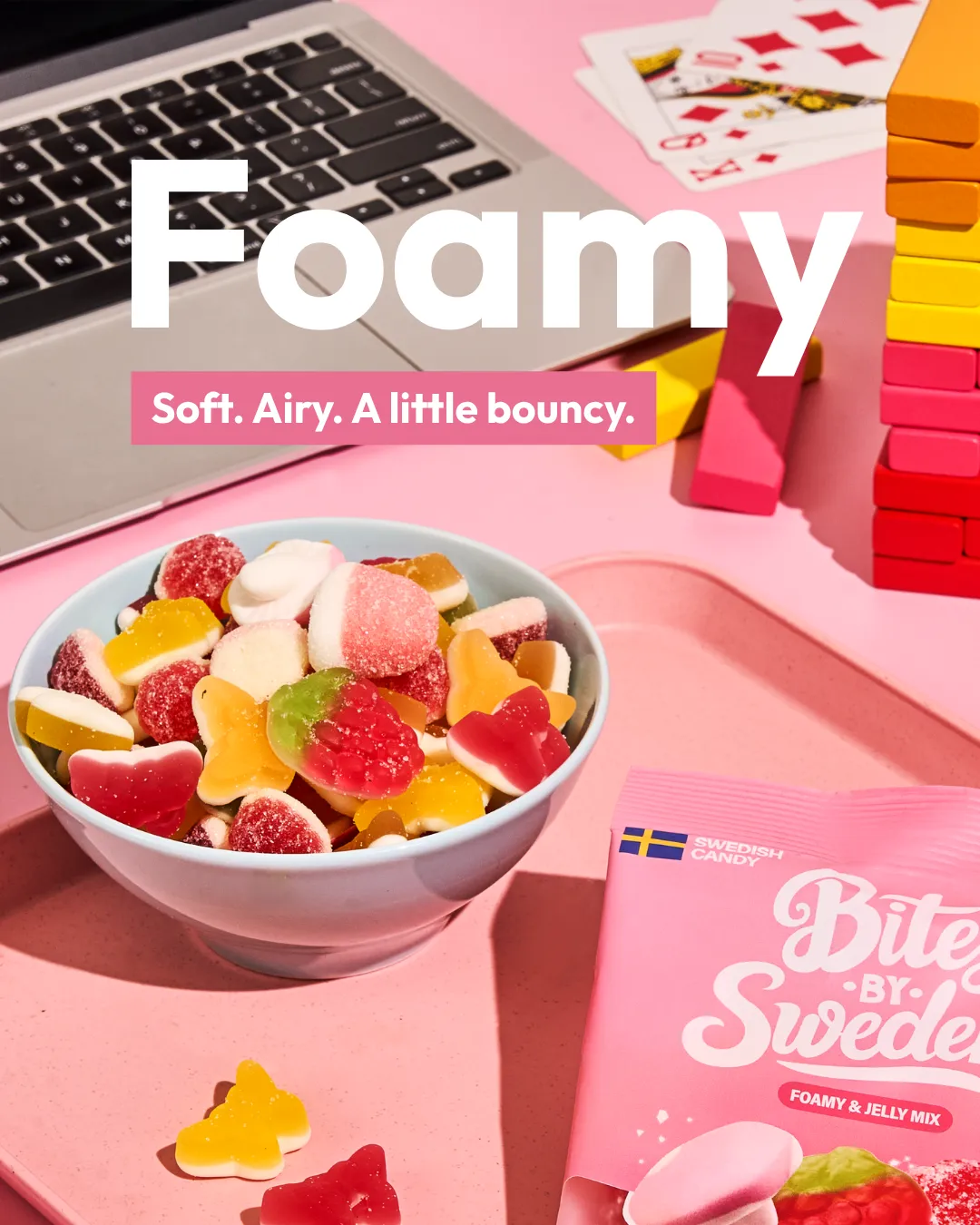 Swedish Candy Foamy & Jelly Mix