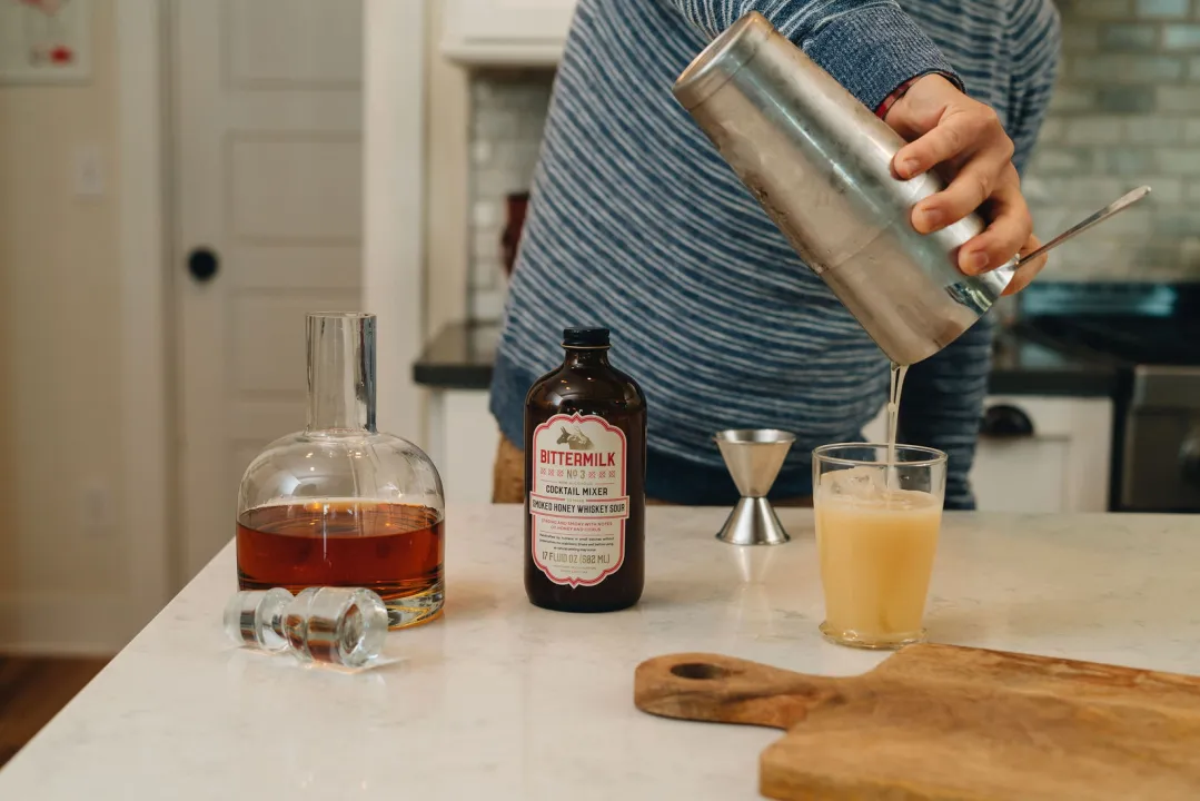 Bittermilk No.3 - Smoked Honey Whiskey Sour